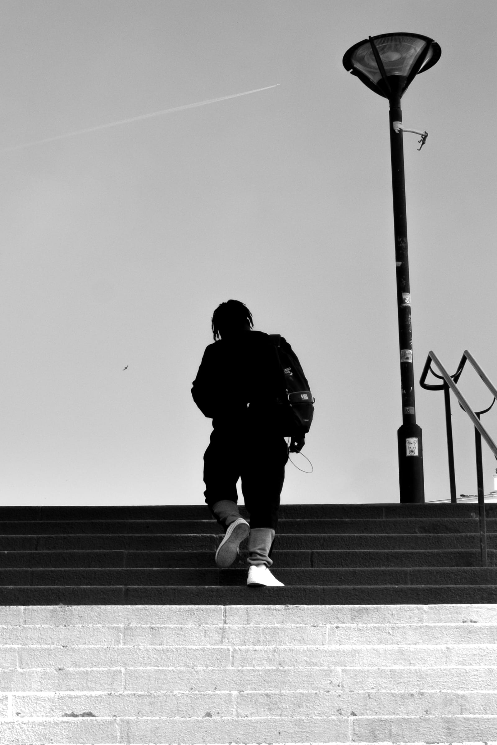 Silhouette et traînée - Nantes